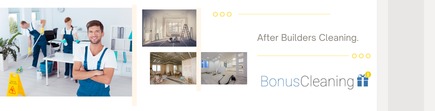 after builders cleaning service